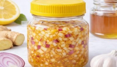 Ginger Onion Garlic Lemon Honey Blend: Your Simple Daily Ritual for Everyday Comfort and Balance