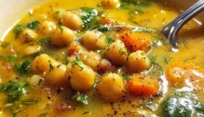 Easy Greek Chickpea Soup