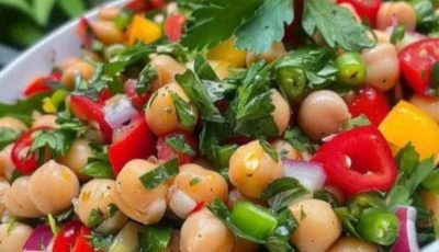 Chickpea Corn Salad