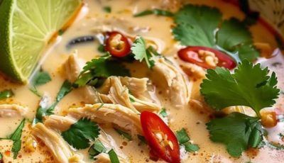 Thai Coconut Chicken Soup (Tom Kha Gai)