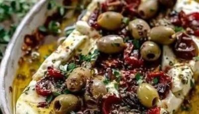 Mediterranean Feta Cheese Bake