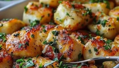 Lemon & Garlic Chicken Bites