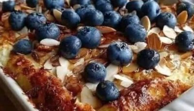 Blueberry Baked Oatmeal