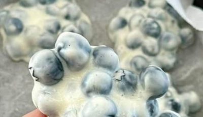 Frozen Blueberry Greek Yogurt Clusters
