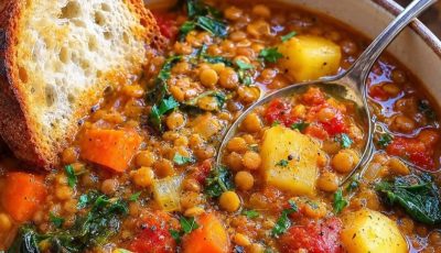 Turmeric Lentil Soup