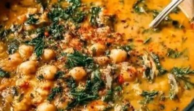 Anti-Inflammatory Diet Lemony Chickpea Soup