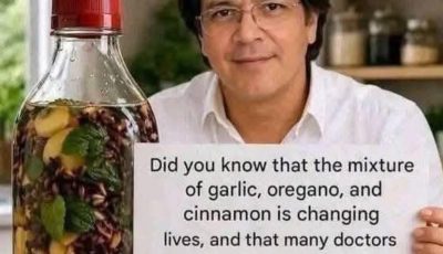 Garlic Oregano Cinnamon Detox Drink